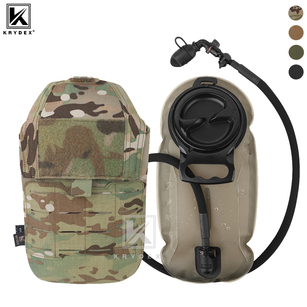 Outdoor Hunting Packs - KRYDEX タクティカル 1.5L 50オンス ハイドレーションブラダーポーチ ロープロファイル