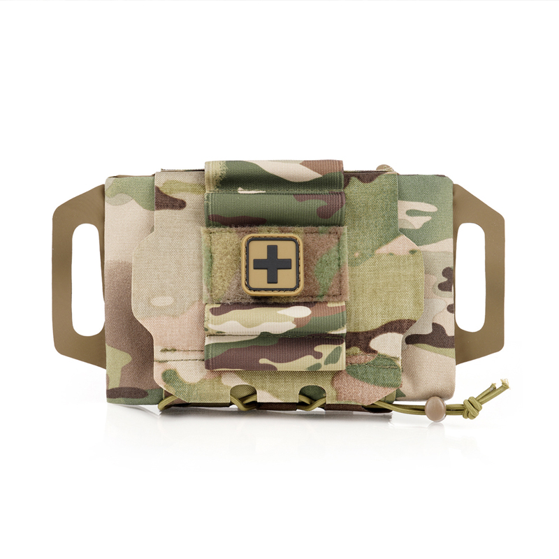 Outdoor Hunting Kit - IFAK医療ポーチ MOLLE ラピッドデプロイメント応急処置キット ギア サバイバル アウトドア