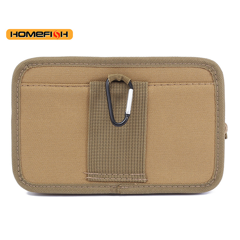 Outdoor Hunting Packs - メンズ防水タクティカルウエストパック（MOLLEシステム搭載）- アウトドア、ミリタリースポーツ、ハンティング、携帯電話、旅行用ナイロン製バムバッグ