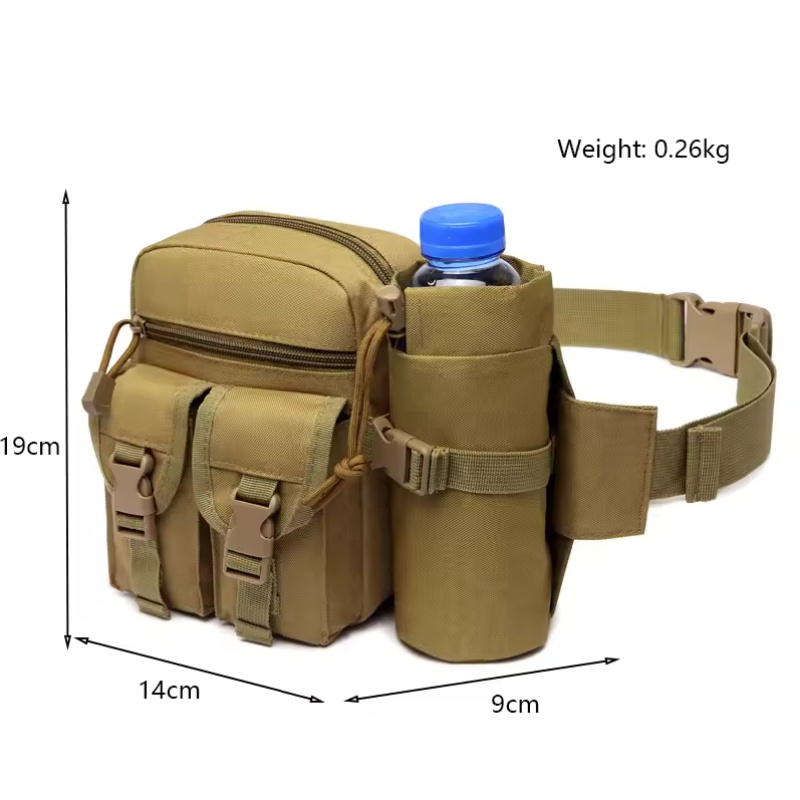 アウトドアウエストバッグ メンズ タクティカル ウォーターボ - Outdoor Hunting Packs のレビューと価格