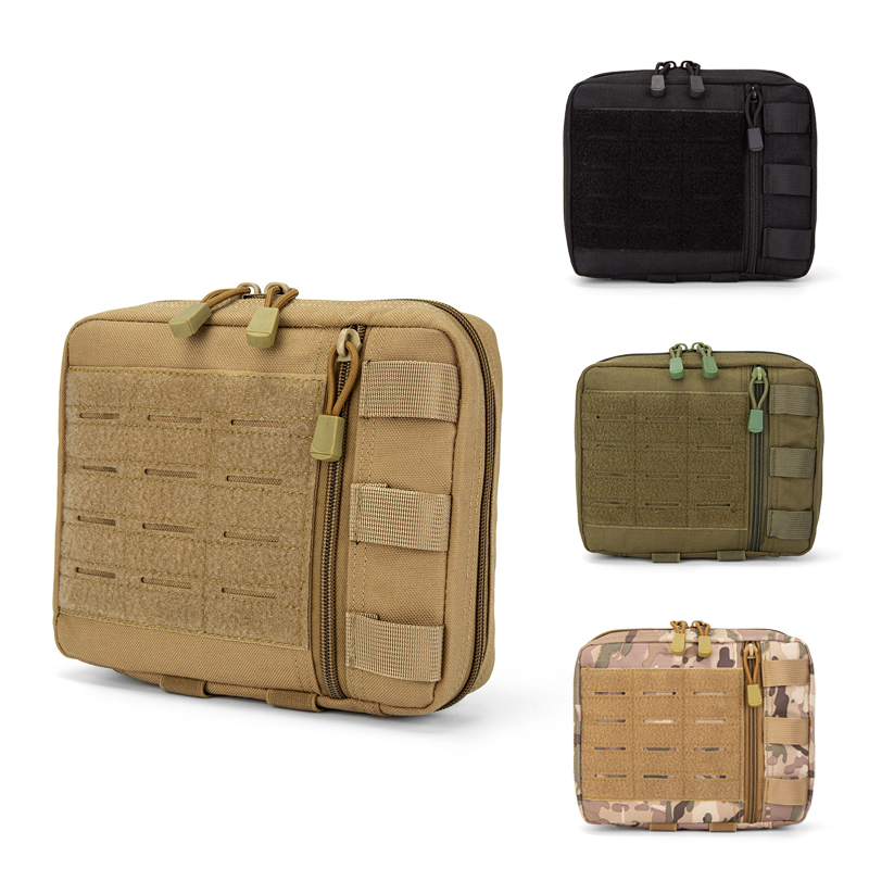 戦術MOLLEアドミンポーチ レーザーカット モジュラー多目 - Outdoor Hunting Packs のレビューと価格