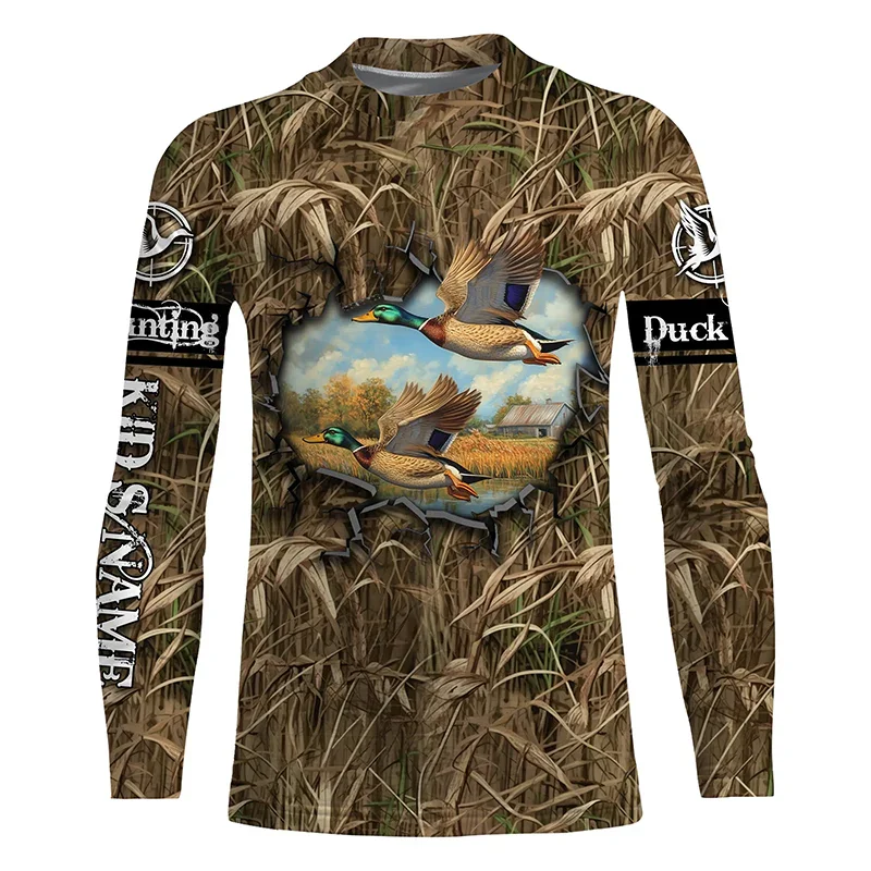 迷彩柄、狩猟、動物、イノシシ、メンズTシャツ、3Dプリント、 - Wildman Hunting & Outdoor Photos のレビューと価格