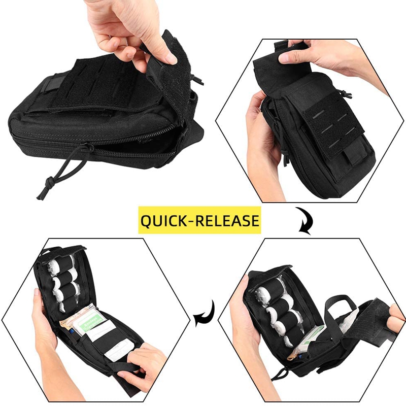 戦術的な応急処置キット,医療バッグ,緊急,キャンプ,EDCポ - Outdoor Hunting Kit のレビューと価格