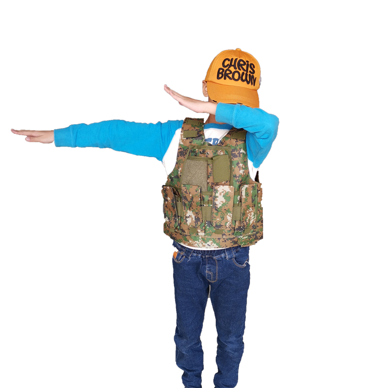 屋外エアガン戦術子供ベスト制服陸軍軍事機器キッズ少年少女迷彩 - Hunting Outdoor Boys のレビューと価格