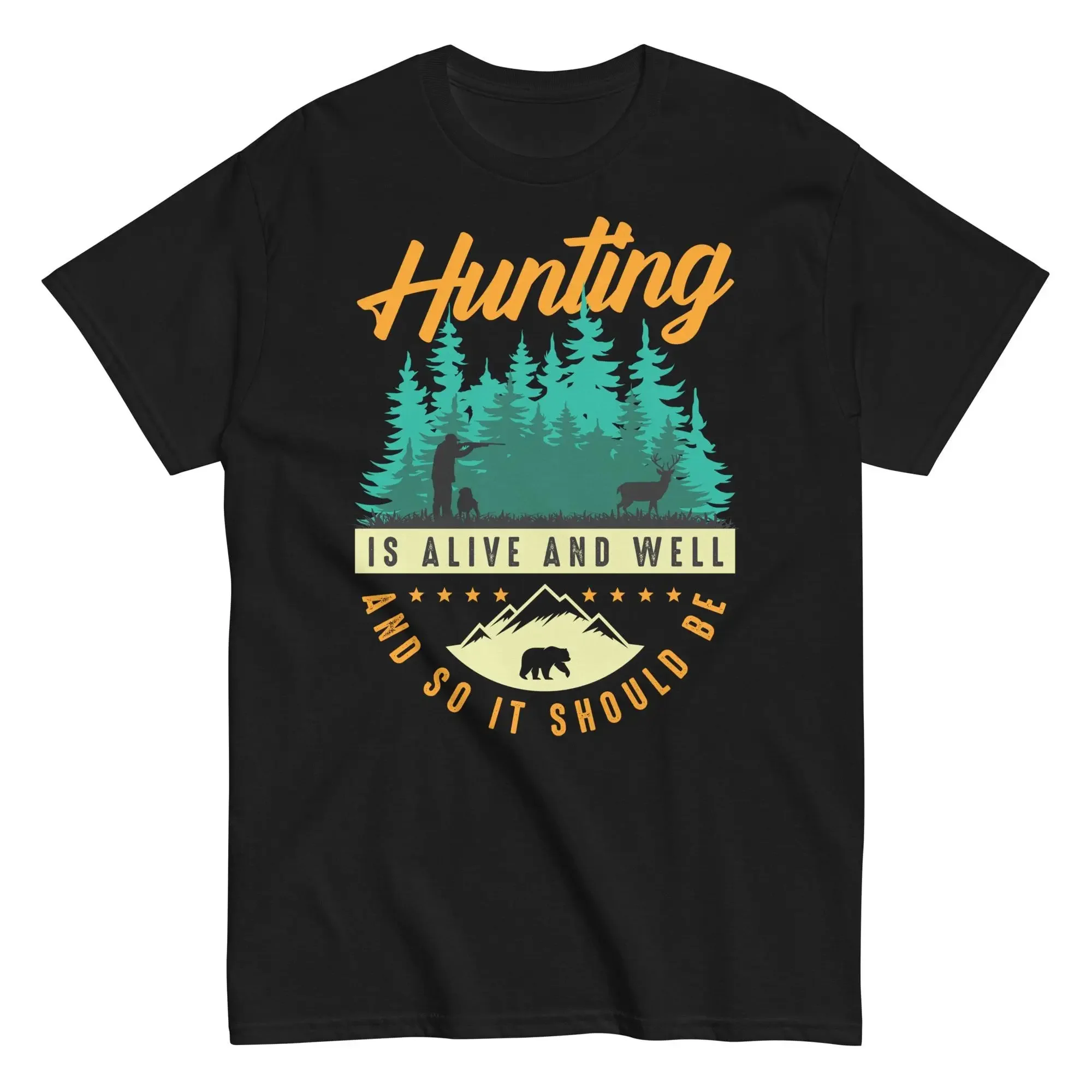 ハンターのための「I Should Be Hunting」T - Wildman Hunting & Outdoor Photos のレビューと価格